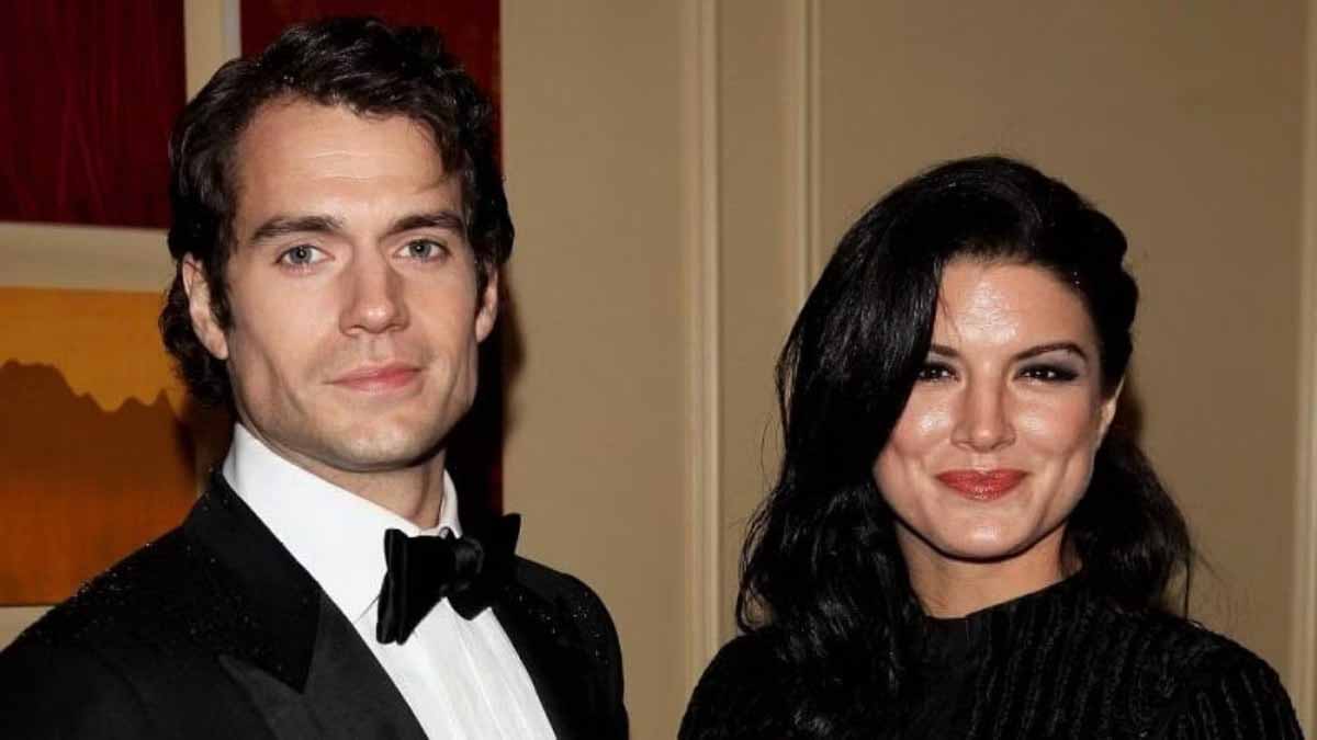 Gina Carano and Henry Cavill