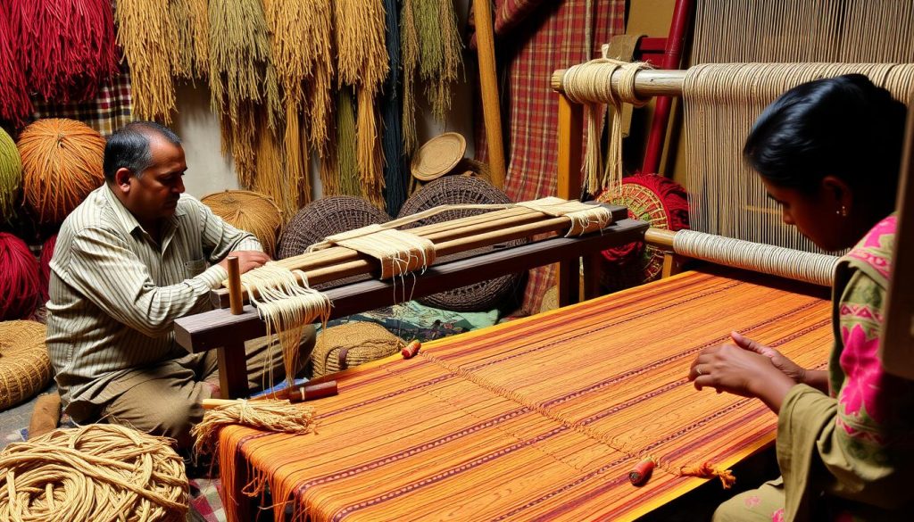 Traditional Khaddar Weaving