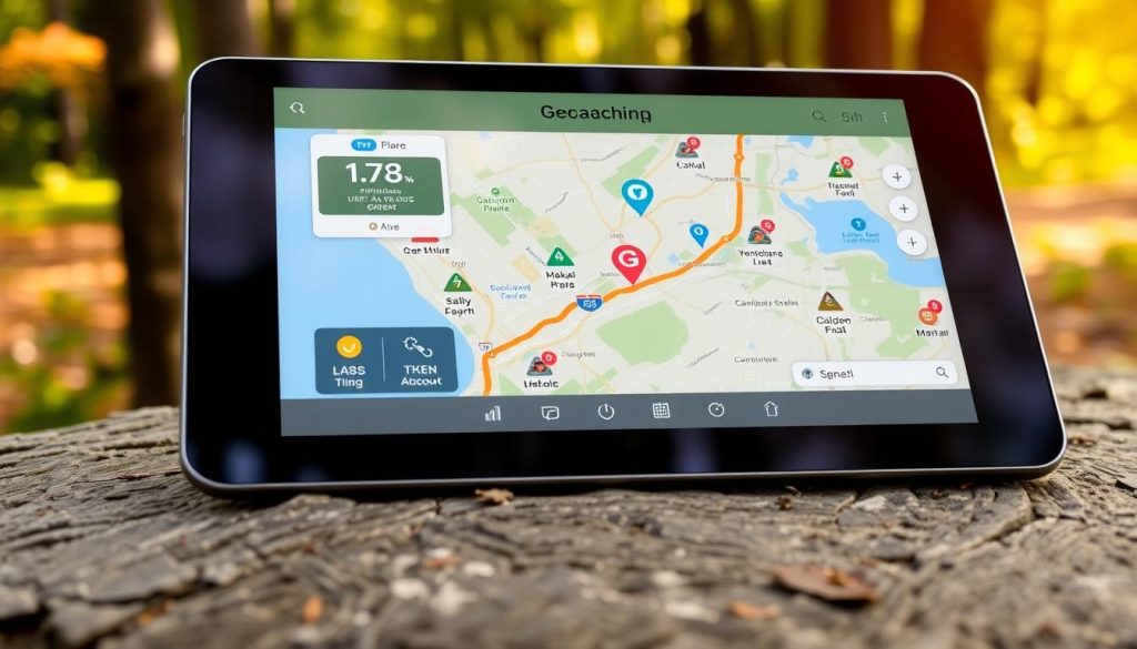 User-friendly geocaching interface