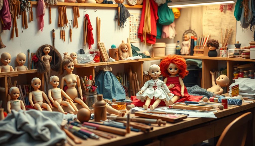 craftsmanship of dolls