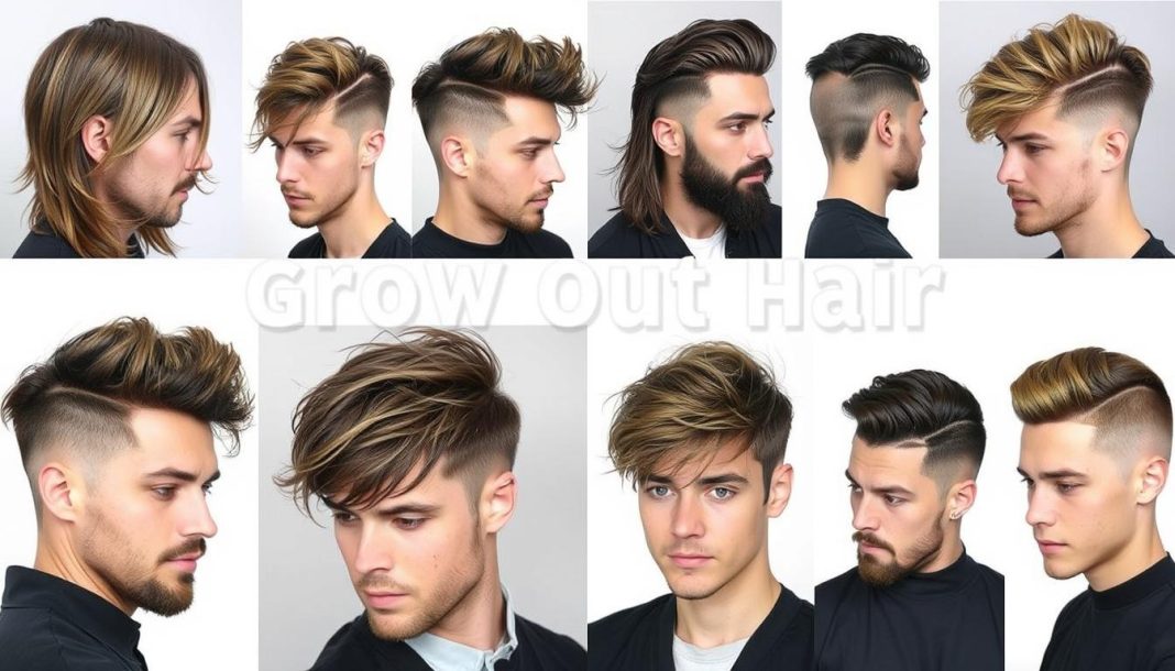 haircuts for growing out hair men