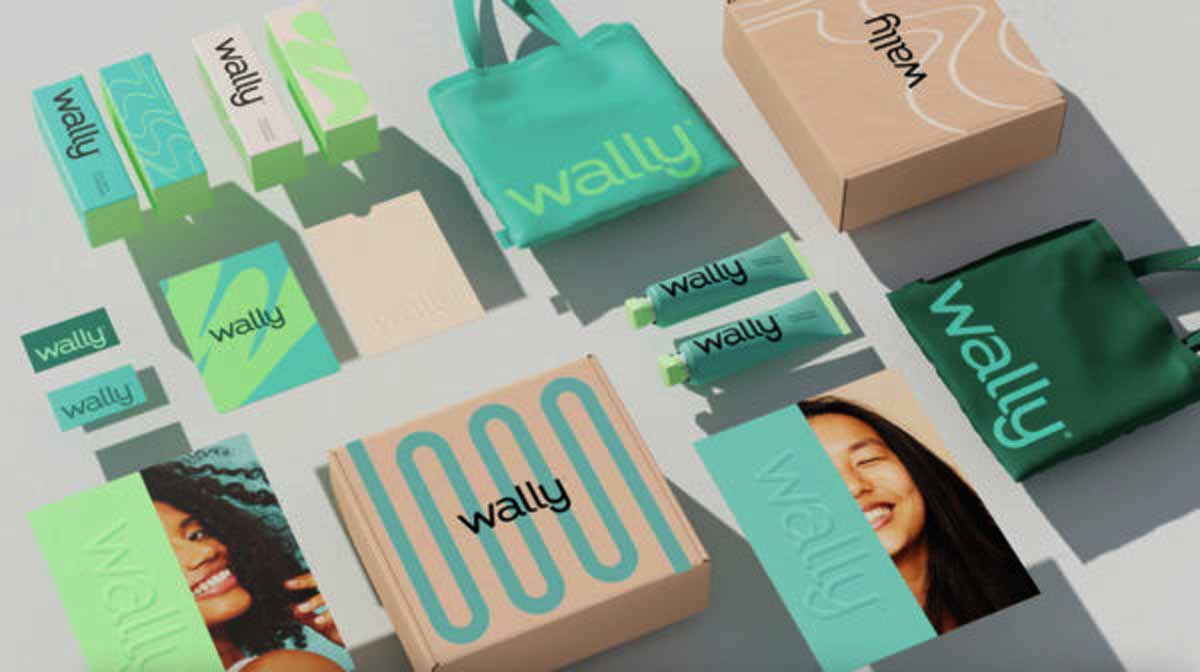 wally brand packaging