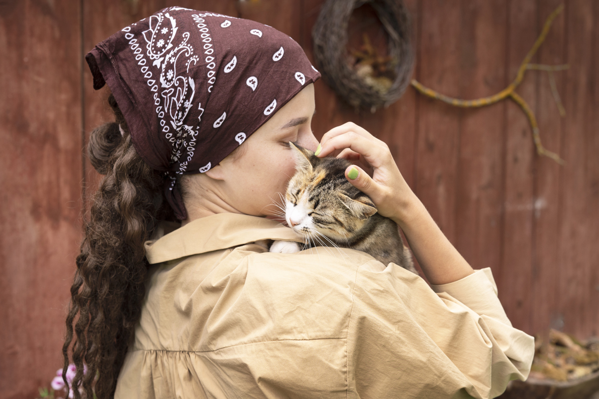 National Geographic Cat Lady Blackburn